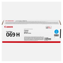Canon 069H (5097C002) - eredeti toner, cyan (azúrkék)
