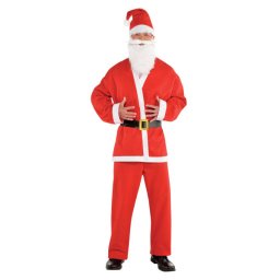 Mikulás Red felnőtt jelmez M/L