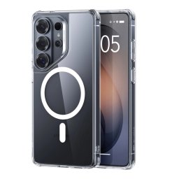 ESR CLASSIC HYBRID szilikon telefonvédő (ütésállóság, légpárnás sarok, MagSafe) ÁTLÁTSZÓ Samsung Galaxy S26 Ultra (SM-S948)