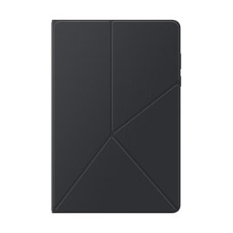SAMSUNG tok álló, bőr hatású (aktív FLIP, oldalra nyíló, TRIFOLD, asztali tartó) FEKETE Samsung Galaxy Tab A11 Plus WIFI (SM-X230), Galaxy Tab A11 Plus LTE (SM-X236)