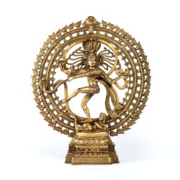 Nataraj réz szobor, (sötét arany) kb. 60 cm - Bodhi