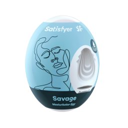 Satisfyer Egg Savage - tojás maszturbátor férfiaknak (1 db)