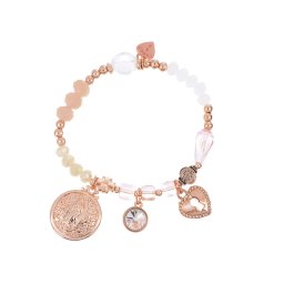 Peace & Love 2023 No.1 rose gold karkötő