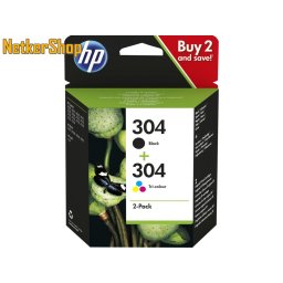 HP 3JB05AE (304) fekete + színes Combo-pack eredeti tintapatron (1 év garancia)