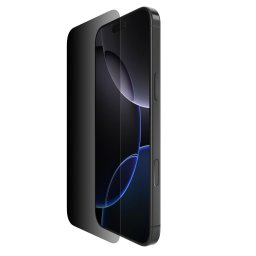 Belkin SCREENFORCE Invisiglass Privacy Anti-Microbial adatvédelmi védőüveg az iPhone 16 Pro Max készülékhez