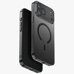 UNIQ Airsuit tok iPhone 17 Pro Max Magclick töltés Fekete