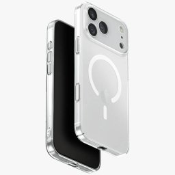UNIQ Airsuit tok iPhone 17 Pro Max Magclick töltés Átlátszó