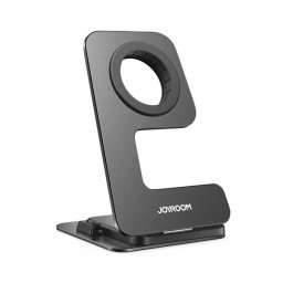 JOYROOM asztali töltőállvány (wireless, Apple Watch töltő, összehajtható) FEKETE Apple iPhone 8 4.7, iPhone 8 Plus 5.5, iPhone X 5.8