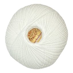 Honleány Horgolócérna (100g), Fehér, 12-es vastagság