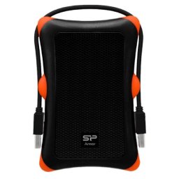 2TB külső HDD 2,5 USB3.2 Silicon Power Armor A30 Fekete PN: SP020TBPHDA30S3K