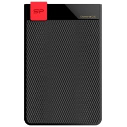 2TB külső HDD 2,5 USB3.2 Silicon Power Diamond D30 Fekete PN: SP020TBPHDD3SS3K