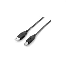 USB nyomtató-kábel 3m USB2.0 A-B apa/anya, duplán árnyékolt PN: EQUIP-128861