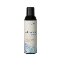 Orgie All Natural - vízbázisú síkosító gél (150 ml)