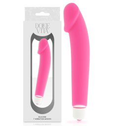 Dolce Vita - leth rzsaszn szilikon vibrtor