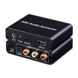 HDMI ARC Audio Extractor koaxiális SPDIF - RCA SPDIF átalakító audio