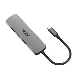 Acer 5IN1 Mini Dock statioType- C dongle, 1x HDMI (akár 3840x2160@60hz), 3x USB 3.0 5Gbps port, 1x Type-C akár 100W PD port (host)