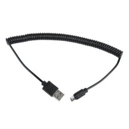 GEMBIRD CABLEXPERT kábel USB A hím/Mikro USB hím 2.0, 1.8m, fekete, csavart, sodrott