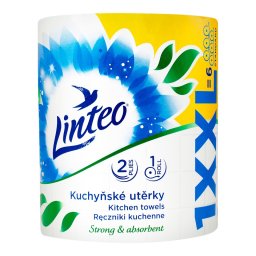 Papírtörlő konyhai tekercs Linteo XXL fehér 2vrs. 60m