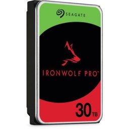 Seagate IronWolf Pro 30TB, 3,5", SATA III, 275 MB/s, 512 MB gyorsítótár, 7200 rpm
