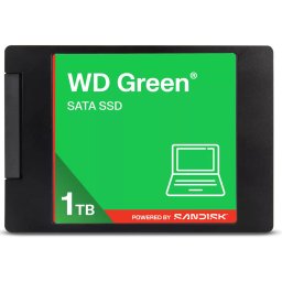 WD GREEN 3D NAND SSD WDS100T5G0A 1TB, SATA III 6Gb/s, 545MB/s, 2.5"
