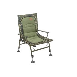 CZ Összkomfortos horgász fotel 63x60x38/100 cm - Camou/Fleece (CZ3541)
