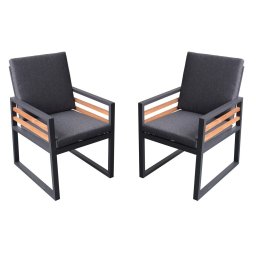 Rojaplast Colmar Duo alumínium kerti fotelek (2 db)