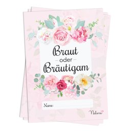 Spielehelden Esküvői játék Menyasszony kontra Vőlegény Kérdések a menyasszonyról és a vőlegényről 50 db. DIN A5 (AMZ-PKS-8)