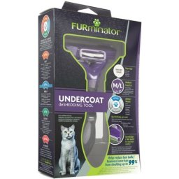 FURminator rövid szőrű macskákhoz (M/L) - Új változat