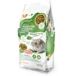 Delicado Verde Complete Menu Hamster hörcsögeledel csirkehússal és borsóval 400gr