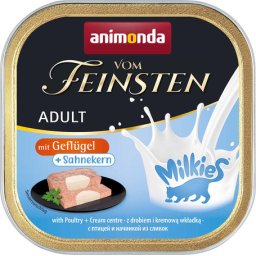 Animonda Vom Feinsten baromfihúsos macskaeledel tejszínes töltelékkel (32 x 100 g) 3.2kg