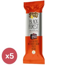 Health Market Good4You Feketeerdő ízű szelet – 5×25 g