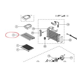 Samsung polc hűtőszekrényhez