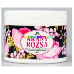 Arany Rózsa Éjszakai Arckrém 100 ml, 24 karátos arany és Alpesi rózsa őssejt kivonattal, kiváló ránctalanító, hidratáló - Herbadoctor