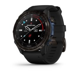 Garmin 010-02752-11 Descent Mk3i – 51 mm, Carbon szürke DLC Titanium fekete szilikon szíjjal (ED XD)