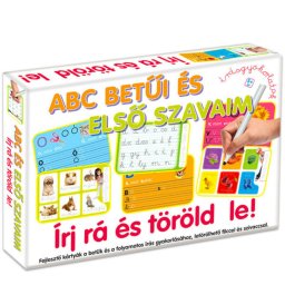 ABC Betűi és Első szavaim Írj rá és töröld le!