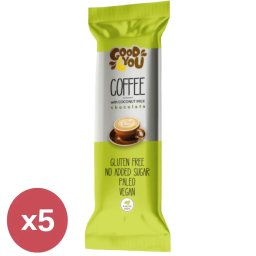 Health Market Good4You Kávés szelet – 5×25 g