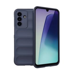 Szilikon telefonvédő (ütésállóság, kameravédő, 3D) SÖTÉTKÉK Samsung Galaxy A17 5G (SM-A176)