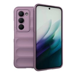 Szilikon telefonvédő (ütésállóság, kameravédő, 3D) LILA Xiaomi Redmi 15 4G