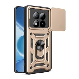 Defender szilikon telefonvédő (ütésállóság, tartógyűrű, kameravédő) ARANY Xiaomi Redmi Note 15 Pro Plus 5G