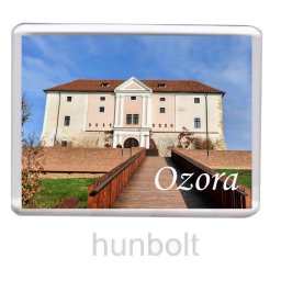Ozora Pipó várkastély hűtőmágnes (műanyag keretes)