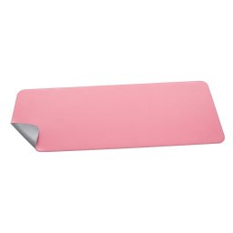 SIGEL Könyökalátét, 800x300 mm, kétoldalas, SIGEL, rózsaszín-ezüst