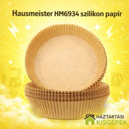 HAUSMEISTER HM6934 AIR FRYER SÜTŐPAPÍR ? 16 cm 50 darab