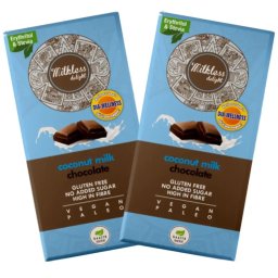 Dia-Wellness - Health Market Kókusztejes csokoládé DUO 2X80 g