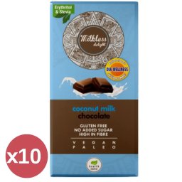 Dia-Wellness - Health Market Kókusztejes csokoládé kínáló 10X80 g
