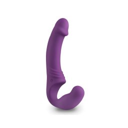 Easytoys - akkus, felcsatolható vibrátor tartópánt nélkül (lila)