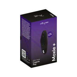 We-Vibe Moxie+ - hordható App- és távirányítós csiklóvibrátor (fekete)