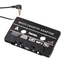 HAMA 17524, CD ADAPTER KAZETTA AUTORÁDIÓHOZ, FEKETE