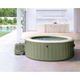 Intex Bubble PureSpa jakuzzi 4 személyes masszázsmedence 28426 OLIVAZÖLD SZÍNŰ (2026)