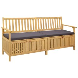 vidaXL Tárolópad 2 -Seater 170 x 63 x 84 cm Négyszögletes