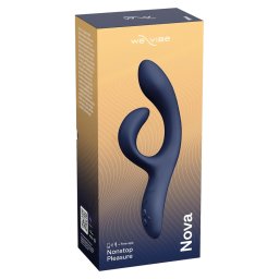 We-Vibe Nova 2 - App-vezérelt flexibilis csiklókaros vibrátor (kék)